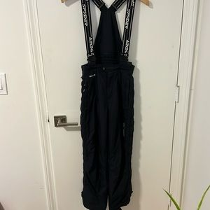Youth Spyder full side zip snow/ ski pants size 14